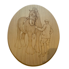 Heavy Horse Plaque