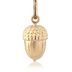Rose Gold Acorn Charm