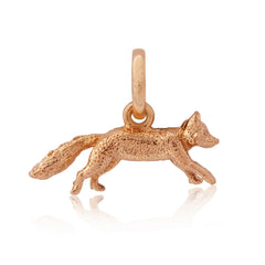 ROSE GOLD MR FOX CHARM