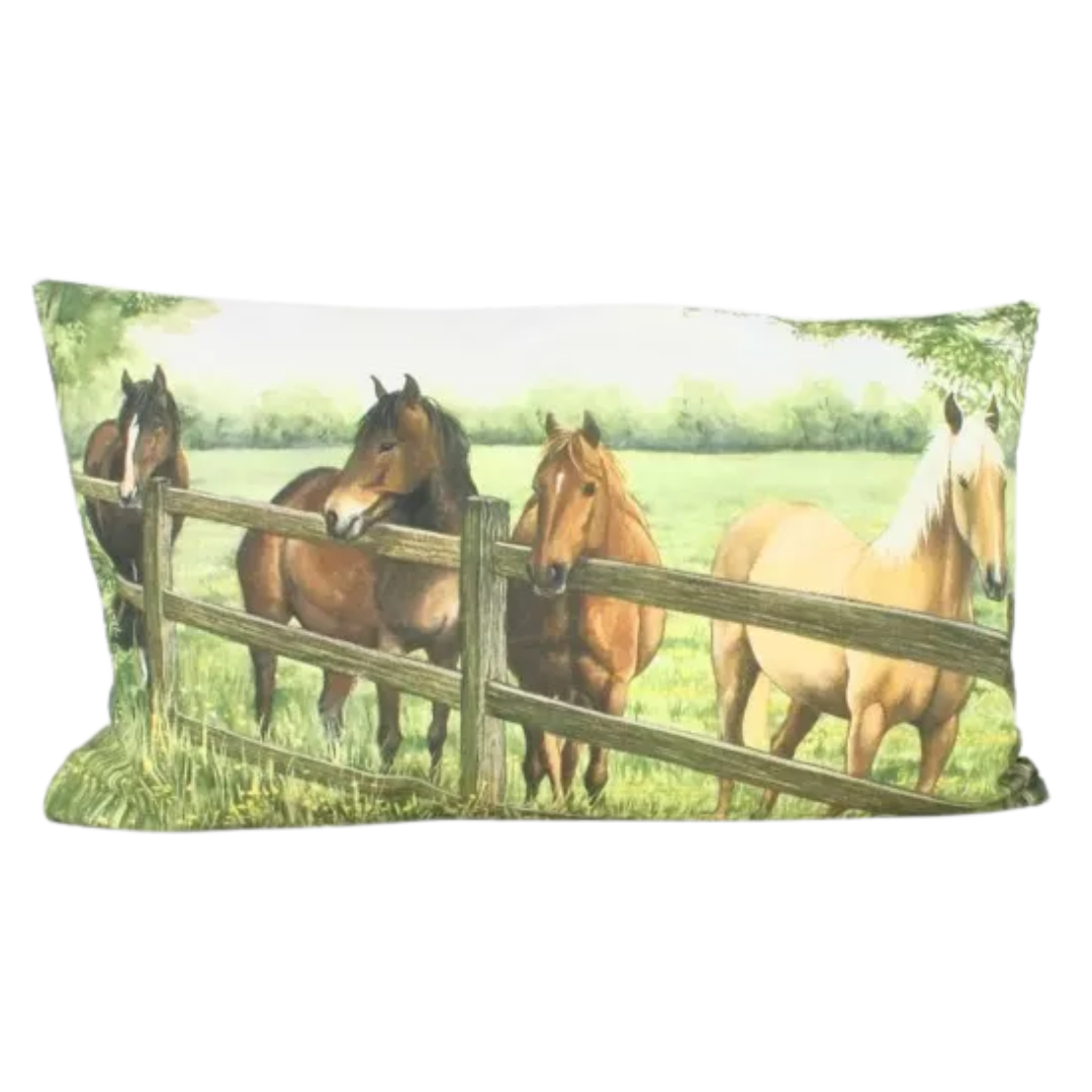 Cushion "Summer Camp" Horse design