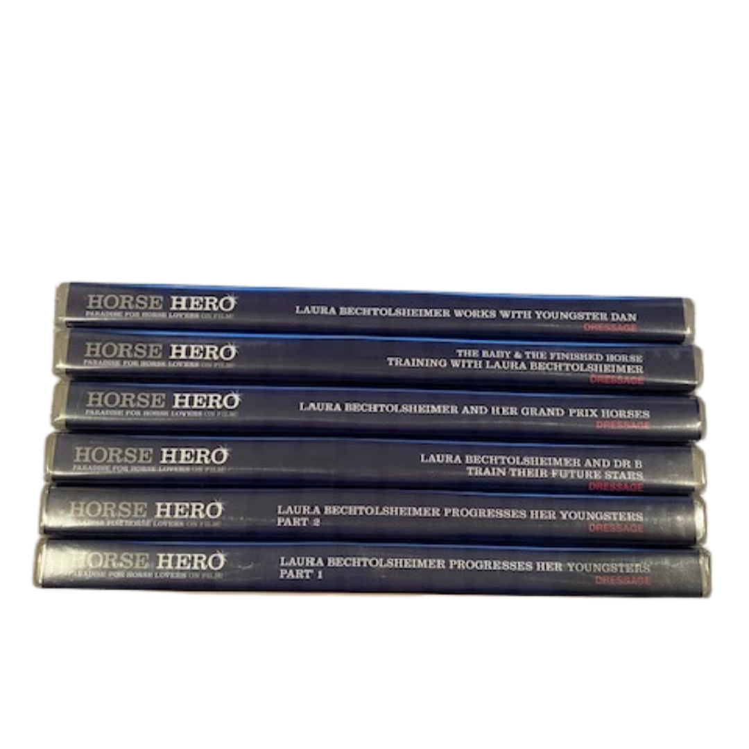 Dressage DVDs Laura Bechtholsheimer Set of 6 DVDs