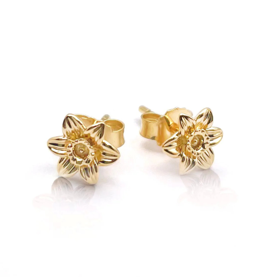 Daffodil Stud Earrings
