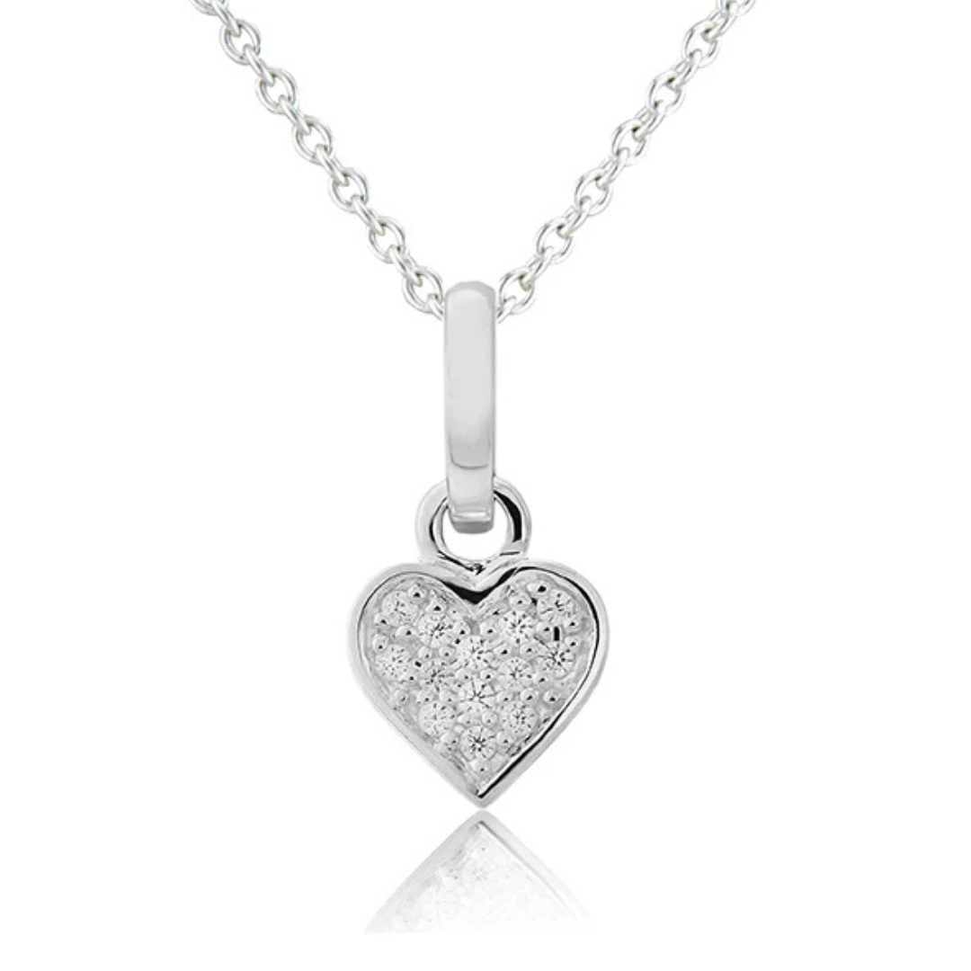 Sparkly Heart Pendant
