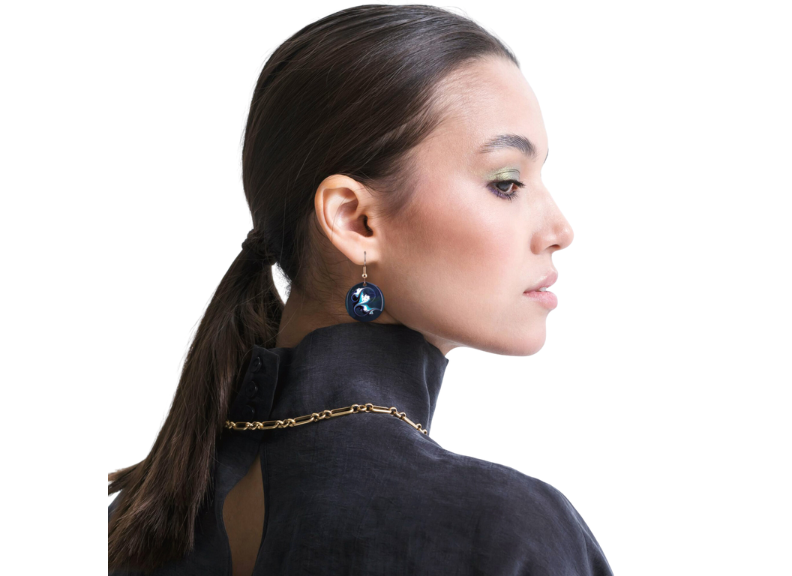 CHILDREN OF LIR ENAMEL DROP EARRINGS